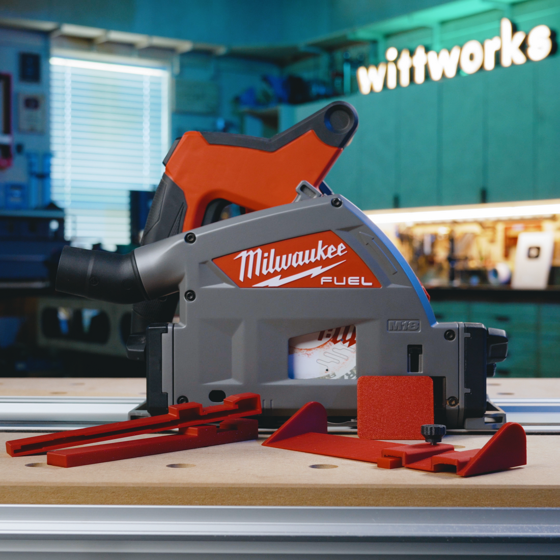 Track Saw Model: Milwaukee M18
