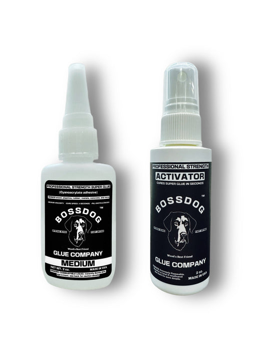 2oz Super Glue + 2oz ACTIVATOR Bundle