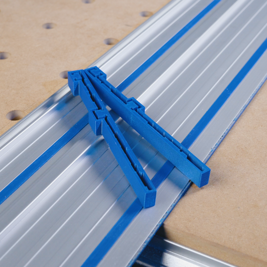 Guide Rail Protection Caps Compatible with Kreg Track