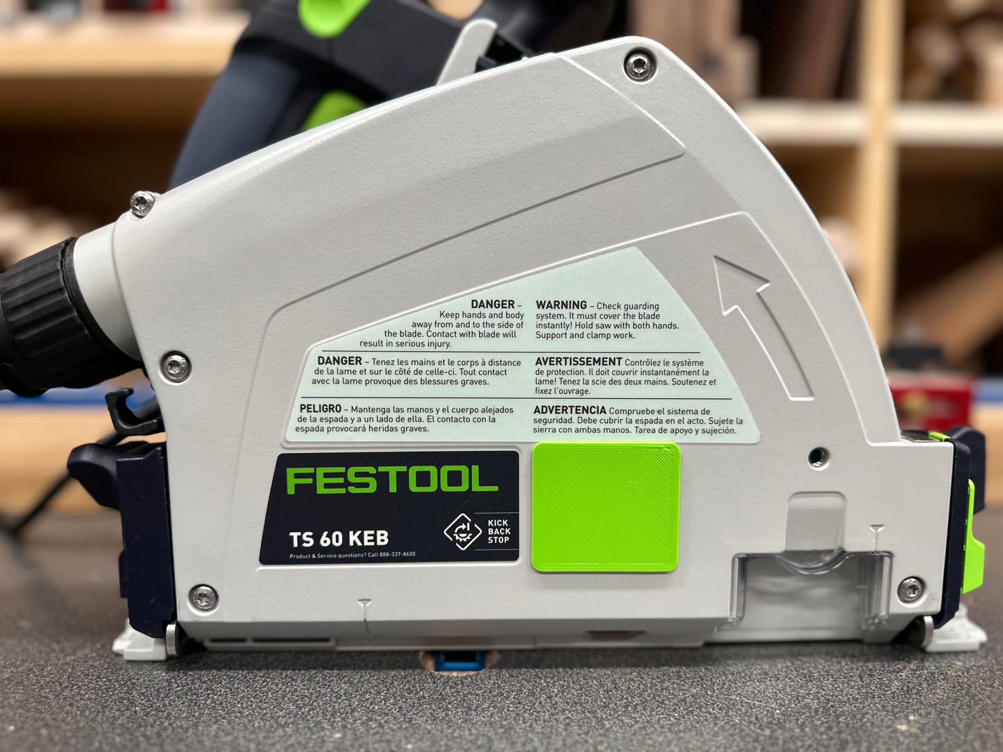 Track Saw Dust Cover for Festool TS60
