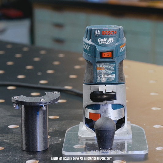 wittPlate Trim Router Base for Bosch PR20EVS