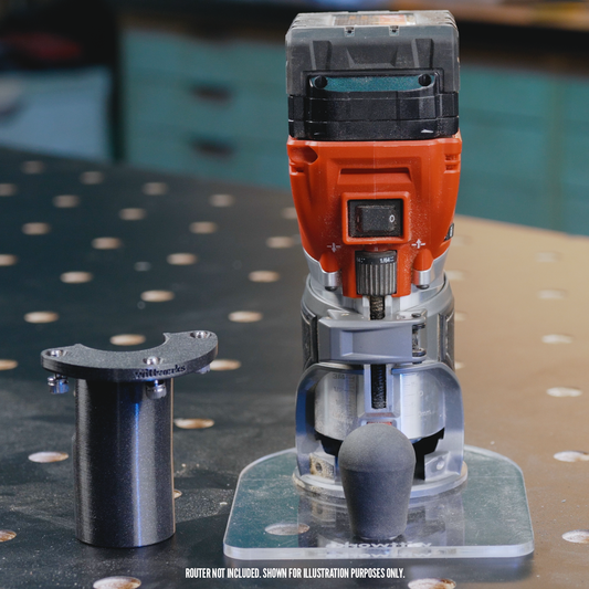 wittPlate Trim Router Base for Milwaukee