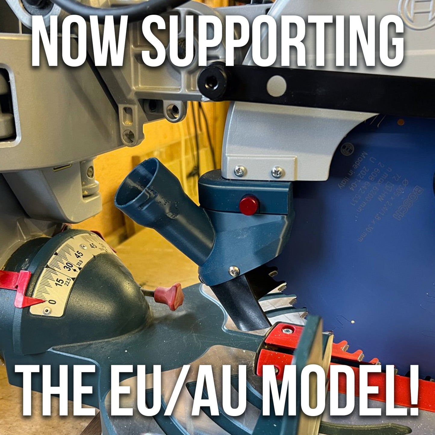 Bosch Axial Glide Miter Saw Dust Chute (Gen II)