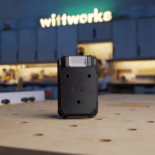 Battery Holder Compatible with Kreg 20v Battery