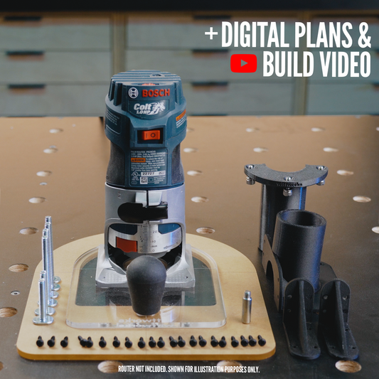 Trim Router Base for Bosch PR20EVS