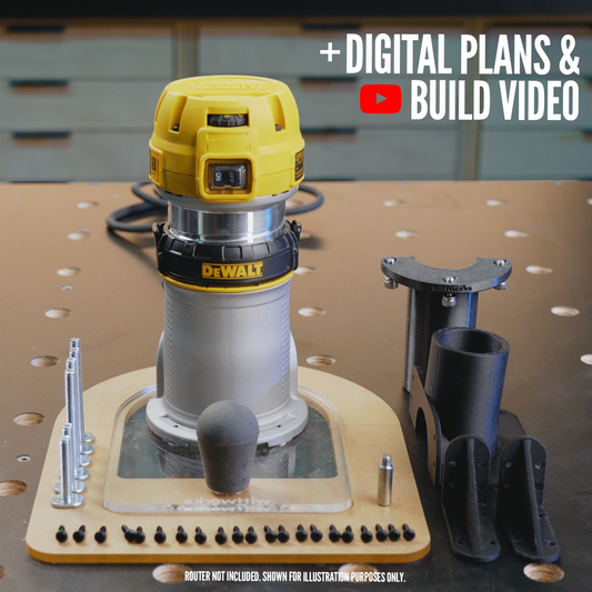 Trim Router Base for Dewalt
