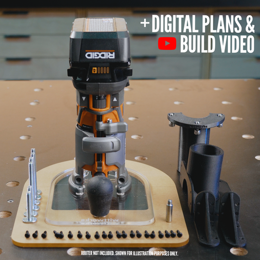wittPlate Trim Router Base for Ridgid