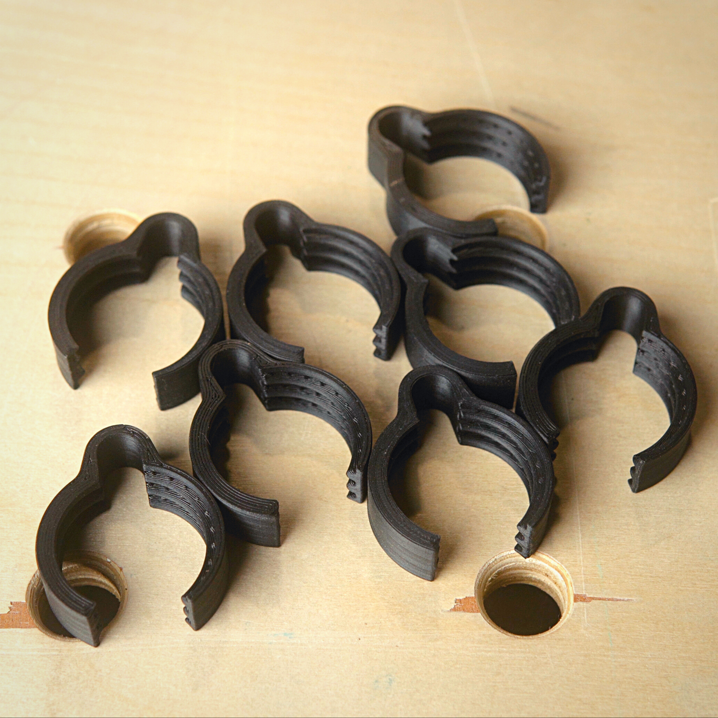Hose Clips Compatible with Cen-Tec 1.25" Hose (8 pack)
