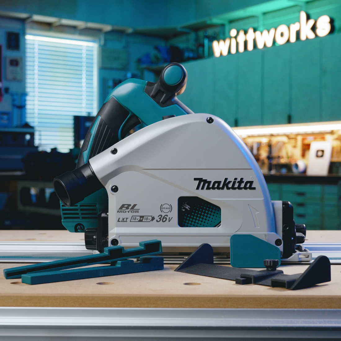 Track Saw Model: Makita 36v
