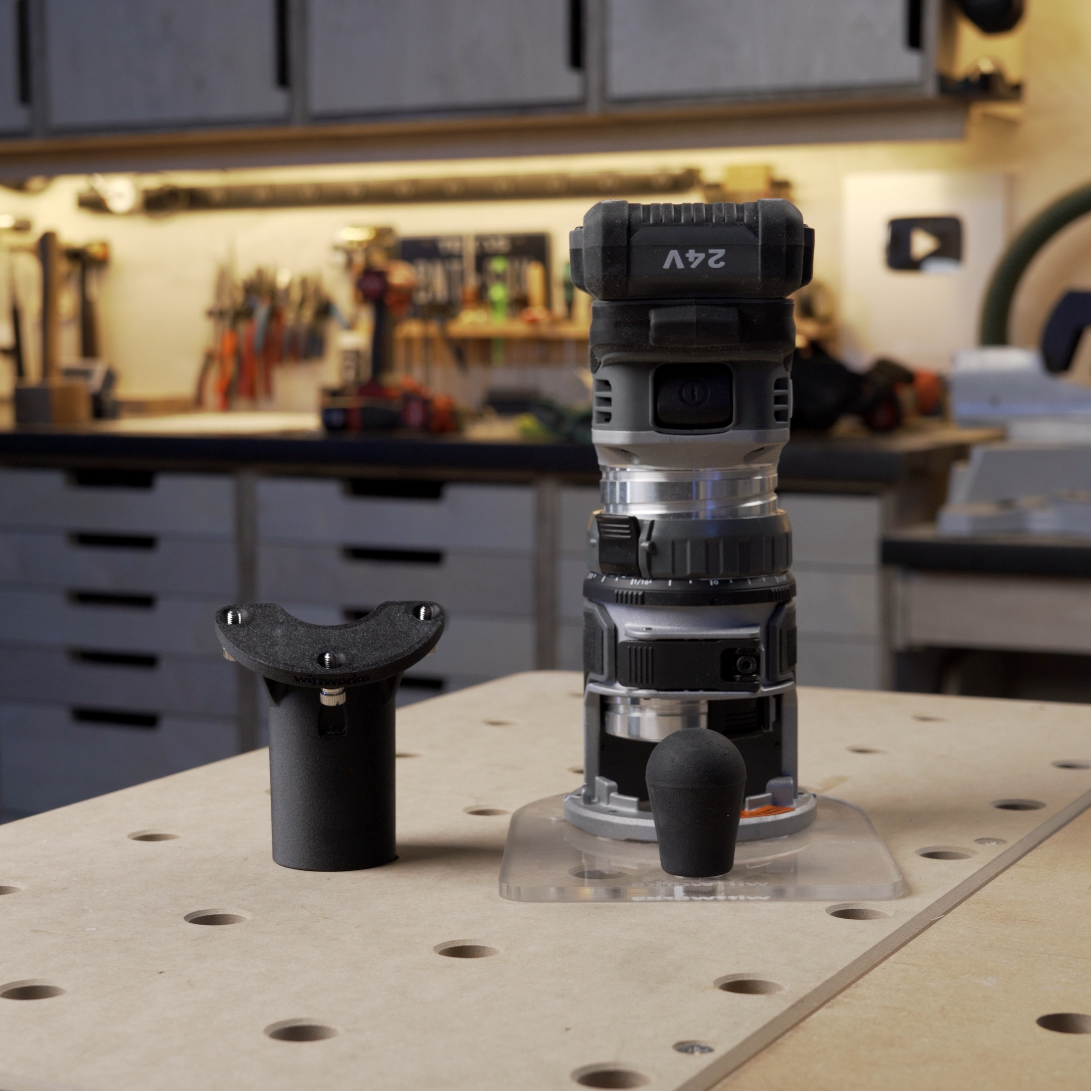 wittPlate Trim Router Base