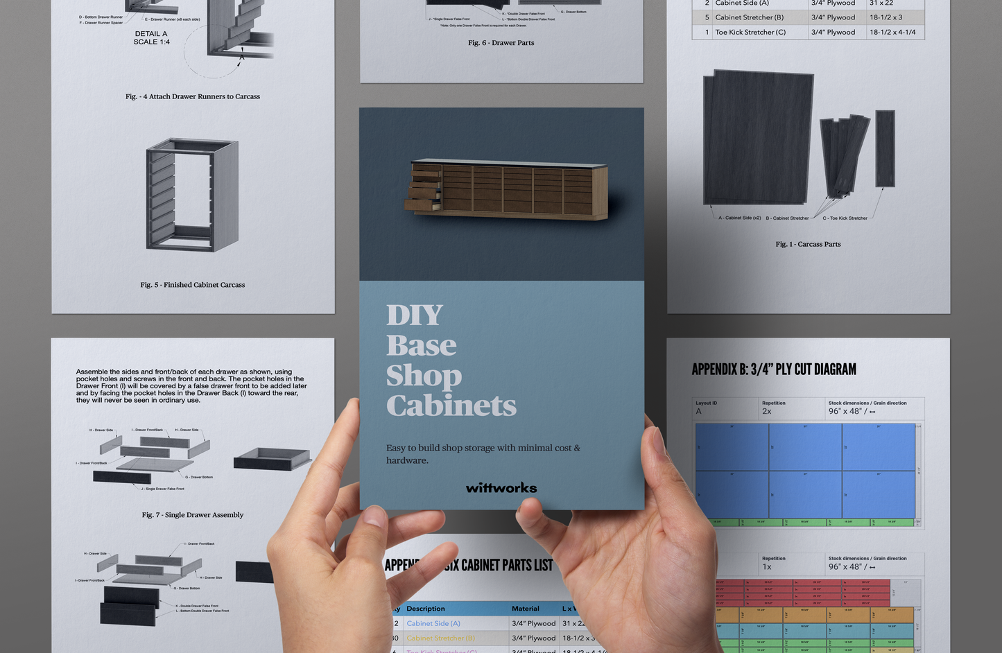 DIY Base Shop Cabinet - DIGITAL DOWNLOAD