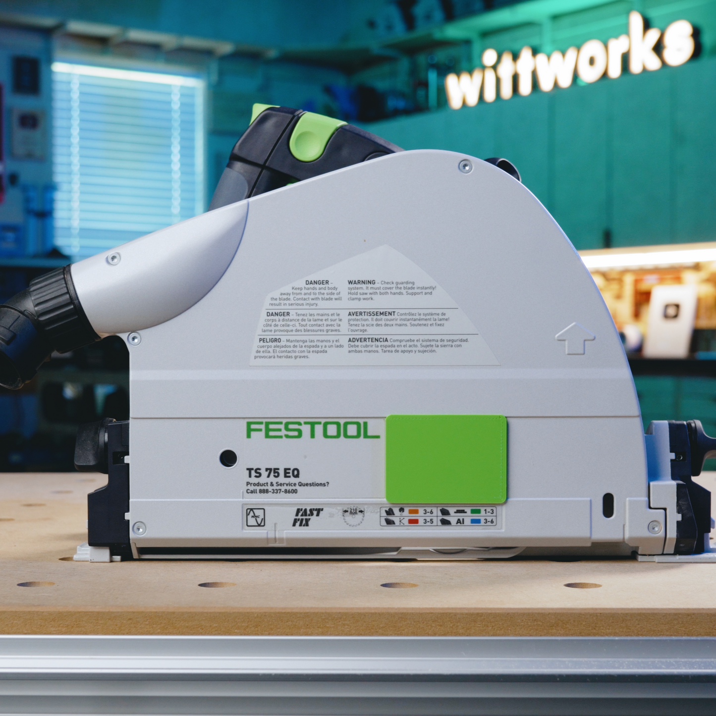 Track Saw Dust Cover Compatible with Festool TS75