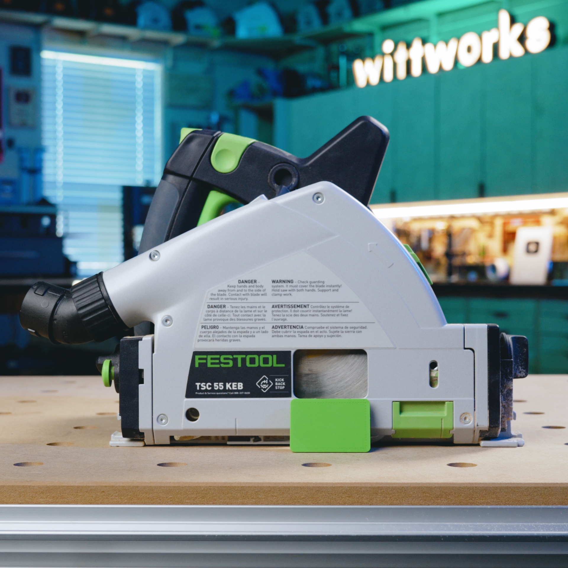 Track Saw Dust Cover Compatible with Festool TS55 – Wittworkshop