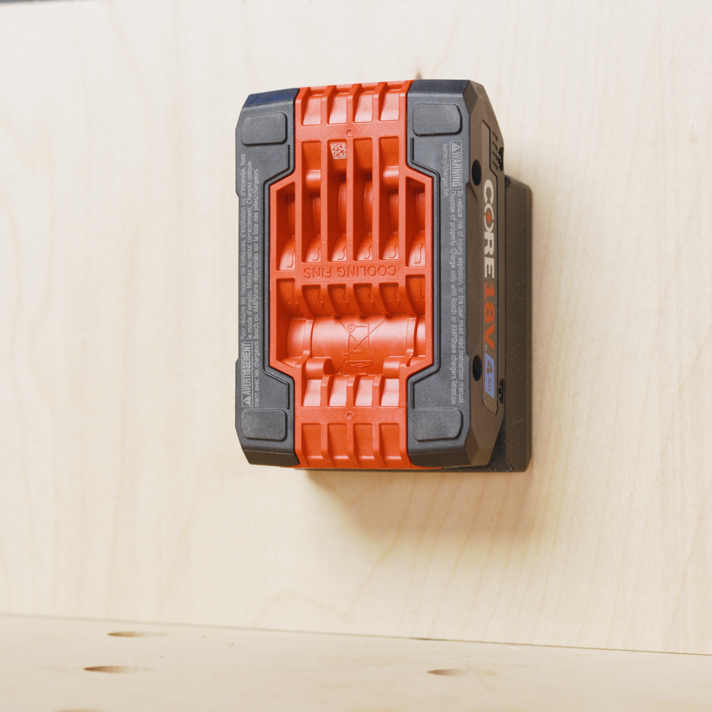 Battery Holder Compatible with Bosch CORE18v Battery