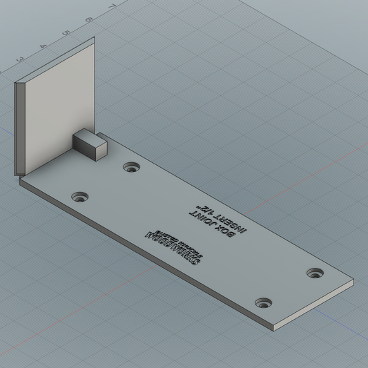 Box Joint Inserts Long