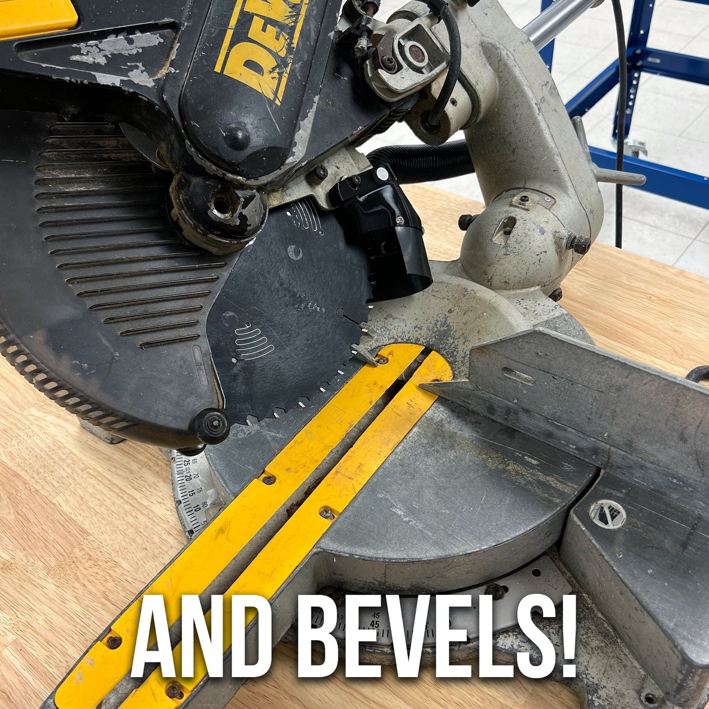 Dewalt DW708 Sliding Miter Saw Dust Collection Chute