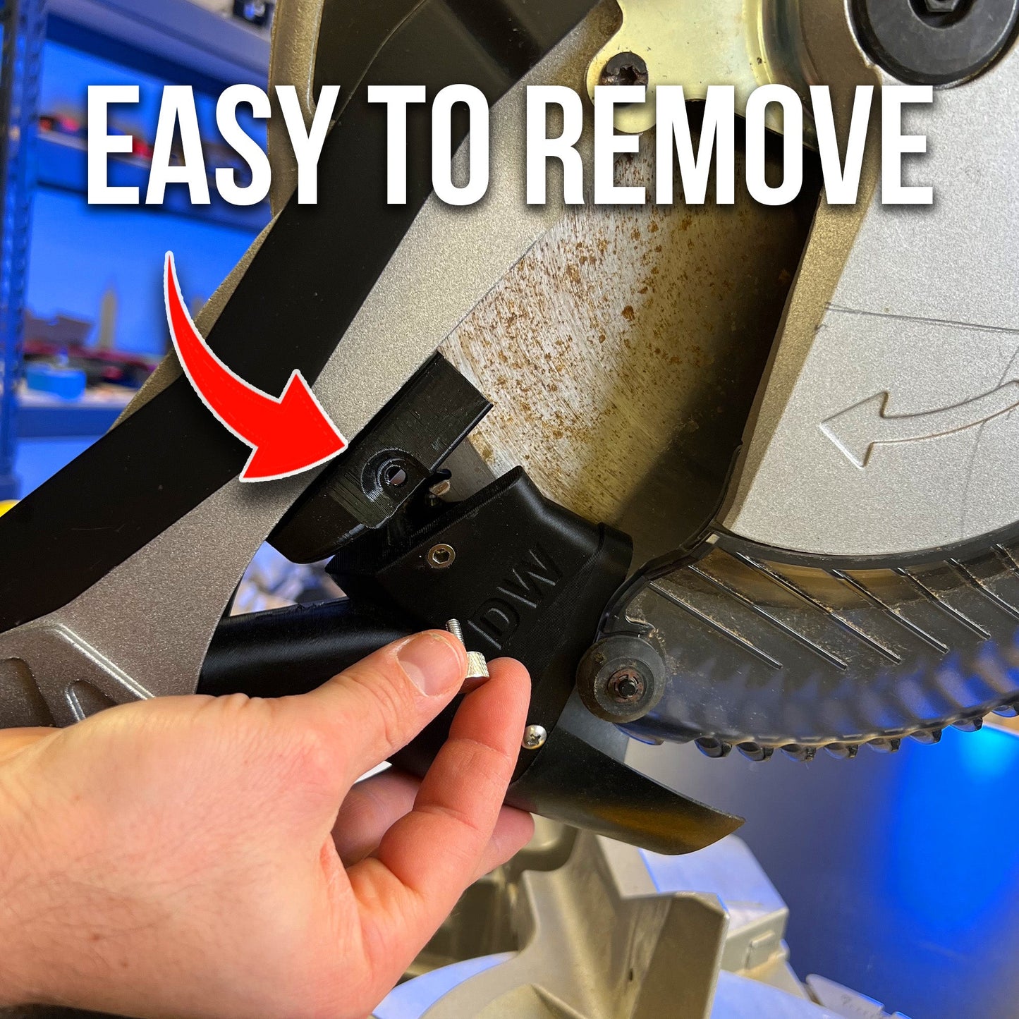 Dewalt DW715/716 12" Non-Sliding Miter Saw Dust Collection