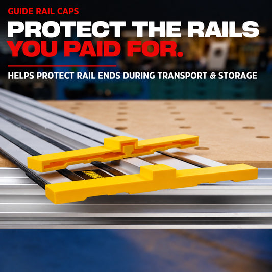 Guide Rail Protection Caps Compatible with Dewalt