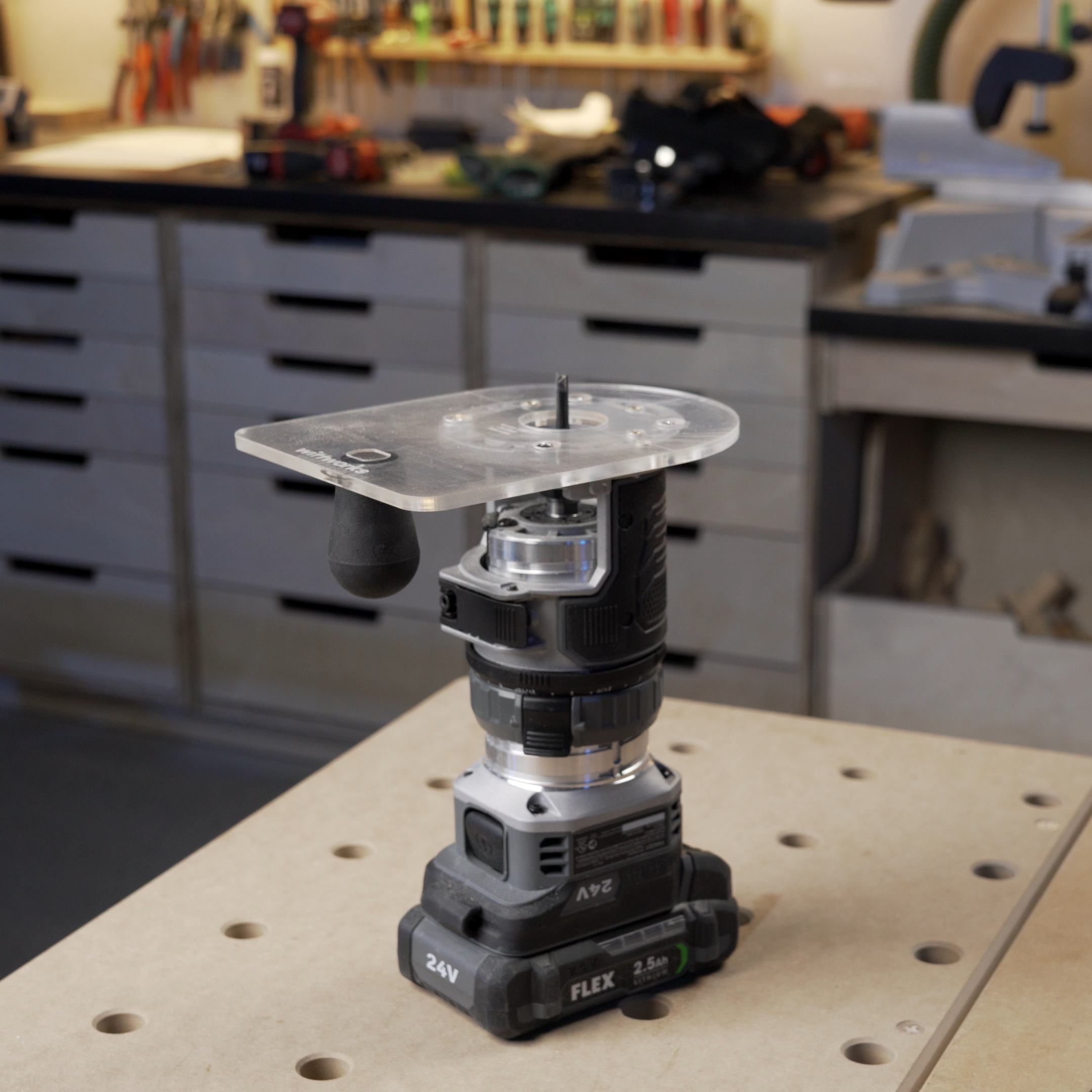 wittPlate Trim Router Base for Flex FX4221-Z