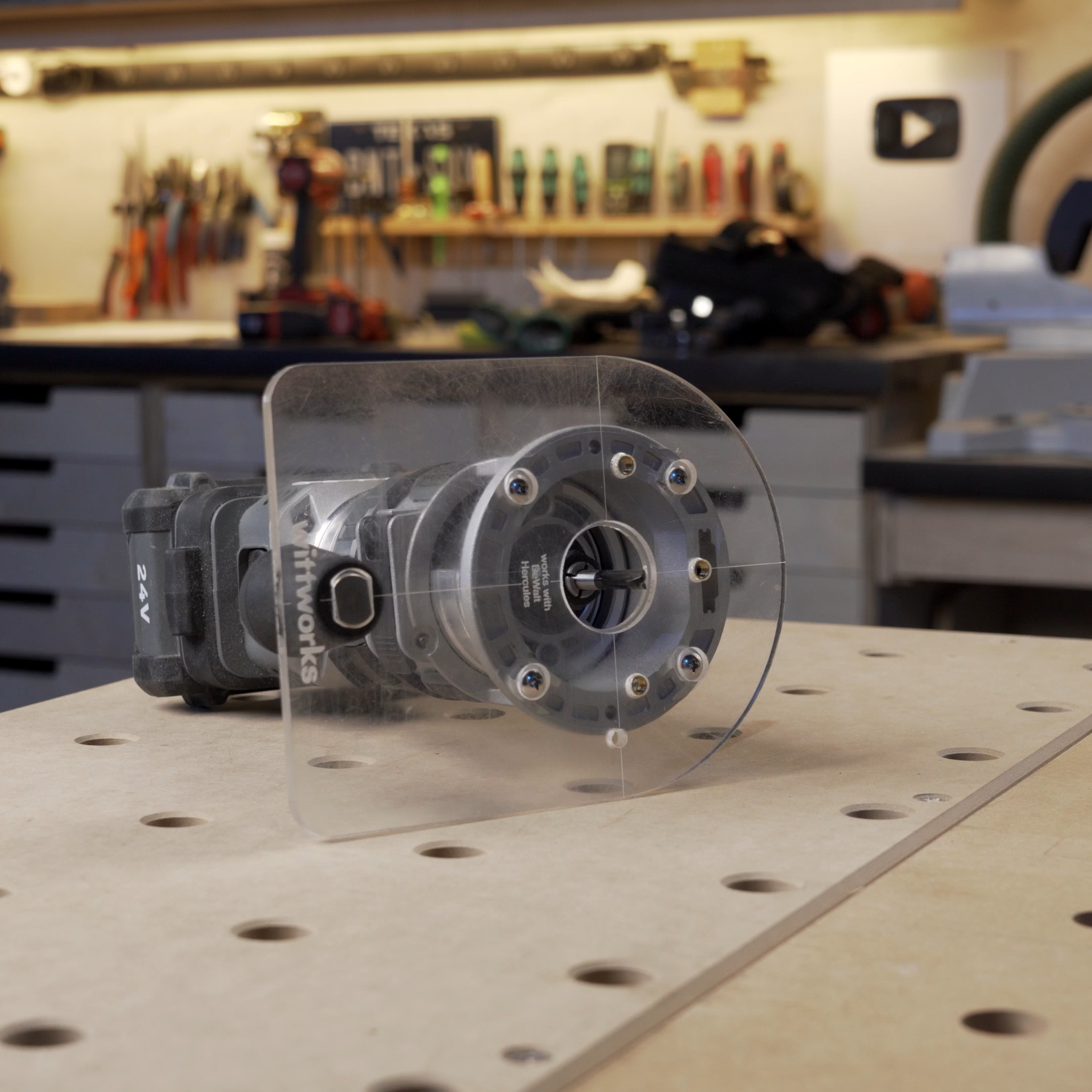 wittPlate Trim Router Base for Flex FX4221-Z