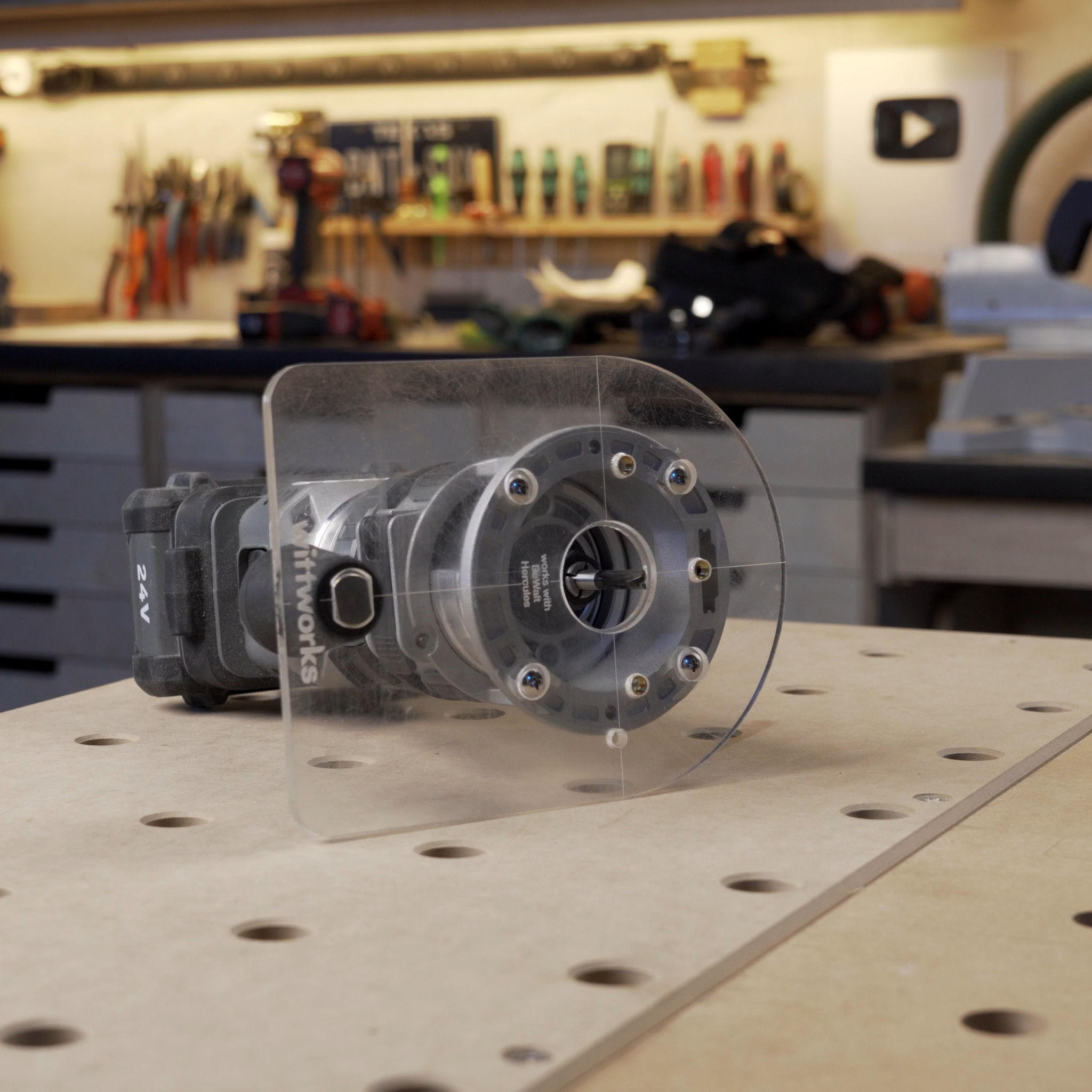wittPlate Trim Router Base for Flex FX4221-Z
