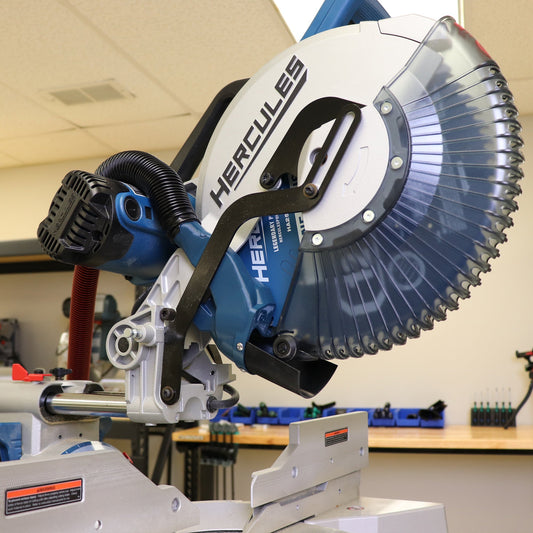 Hercules 12" Sliding Compound Miter Saw Dust Collection