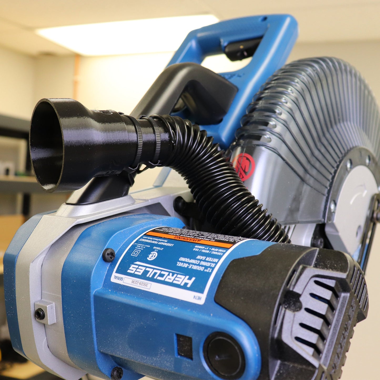 Hercules 12" Sliding Compound Miter Saw Dust Collection