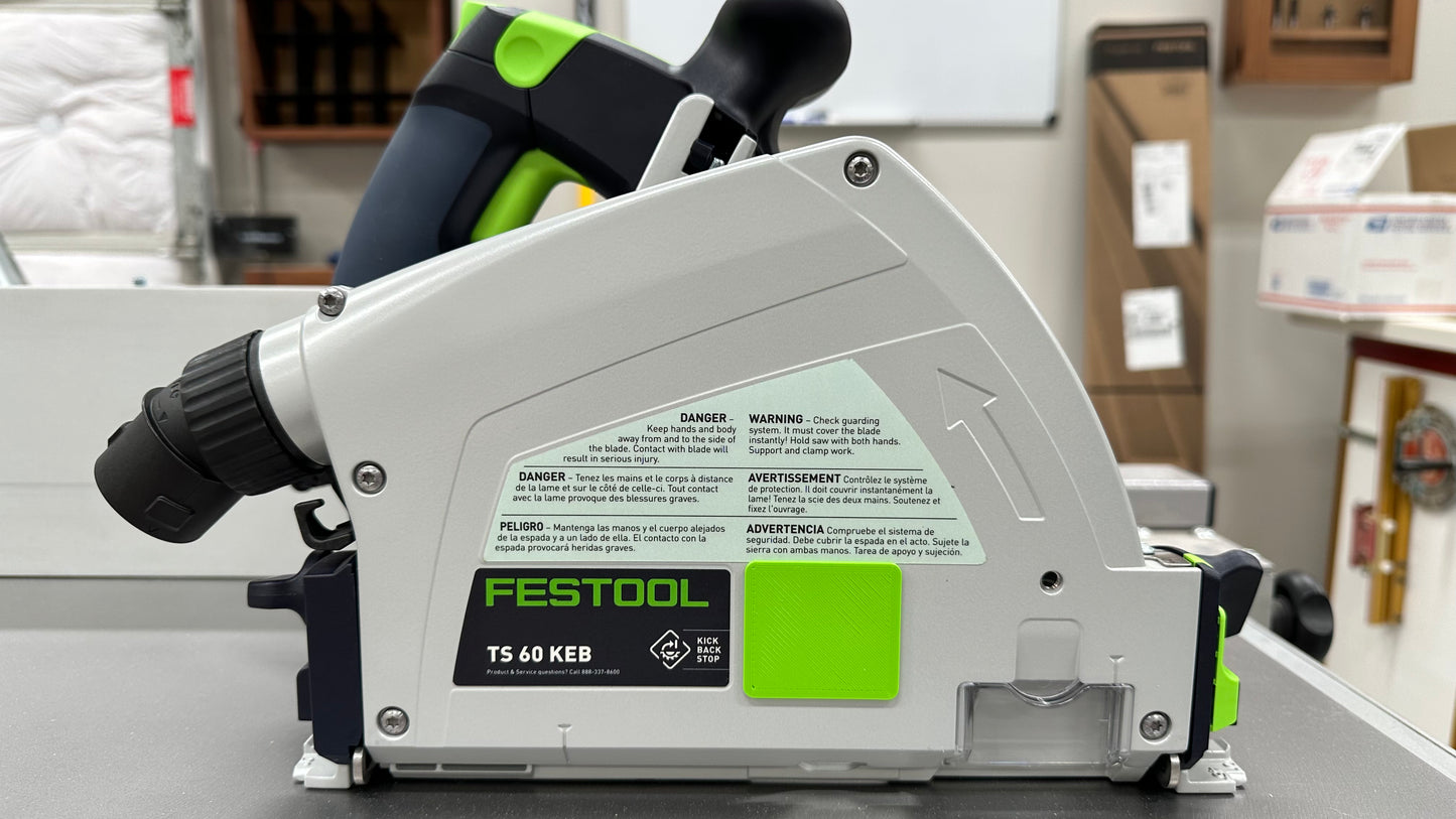 Track Saw Dust Cover for Festool TS60