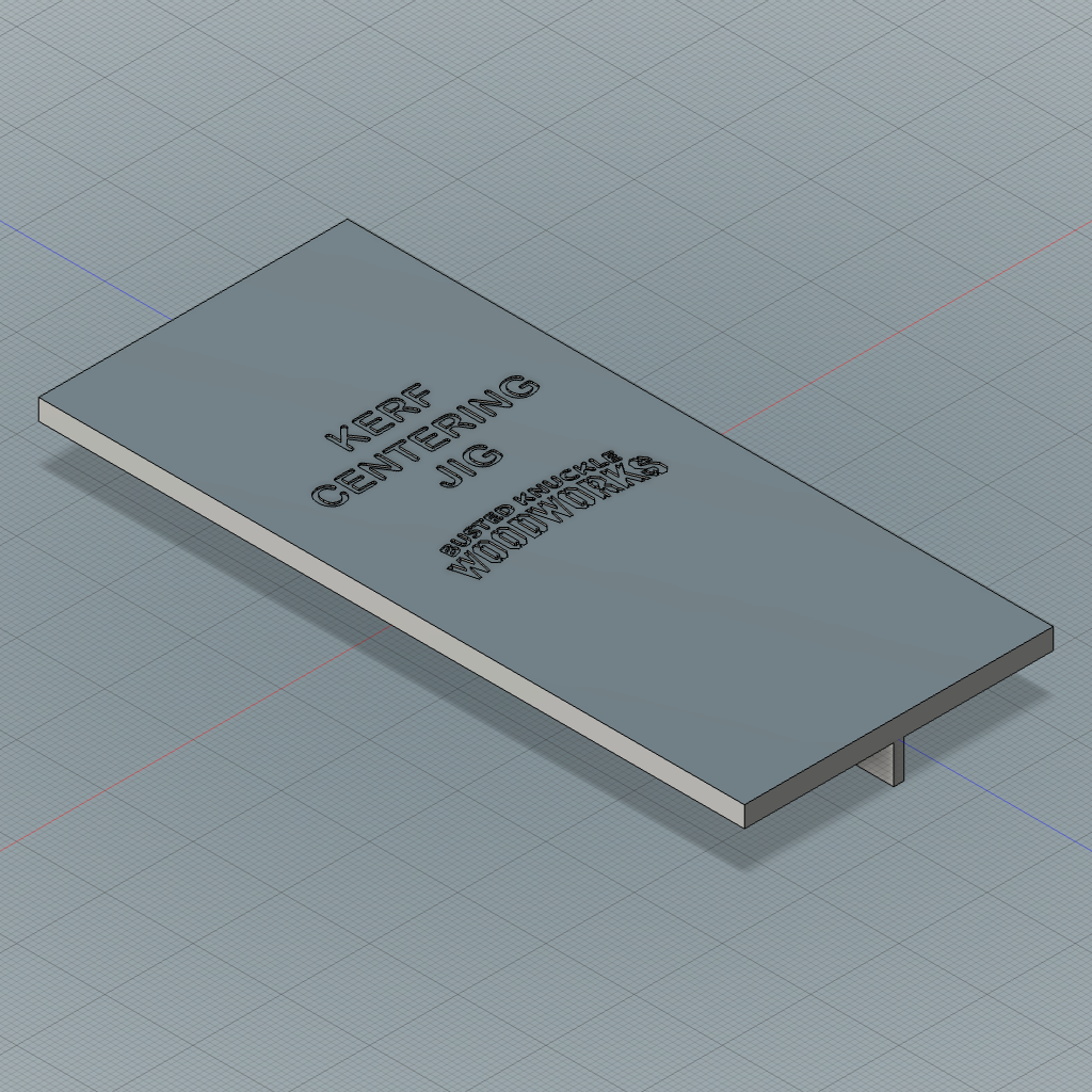 Kerf Centering Jig