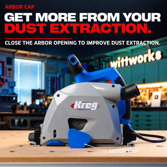 Track Saw Dust Cover Compatible with Kreg