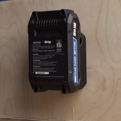 Battery Holder Compatible with Kreg 20v Battery
