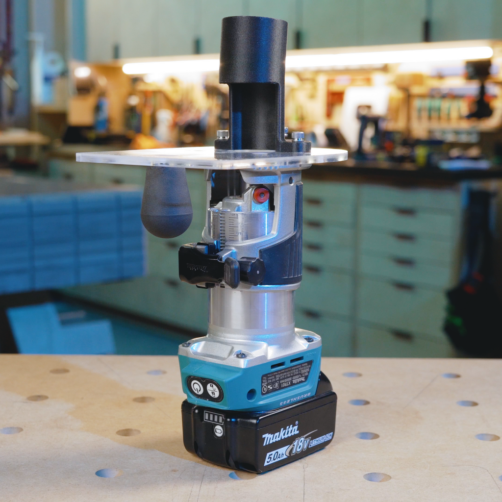 wittPlate for Makita: Precision Router Base & Dust Collection | Makita ...