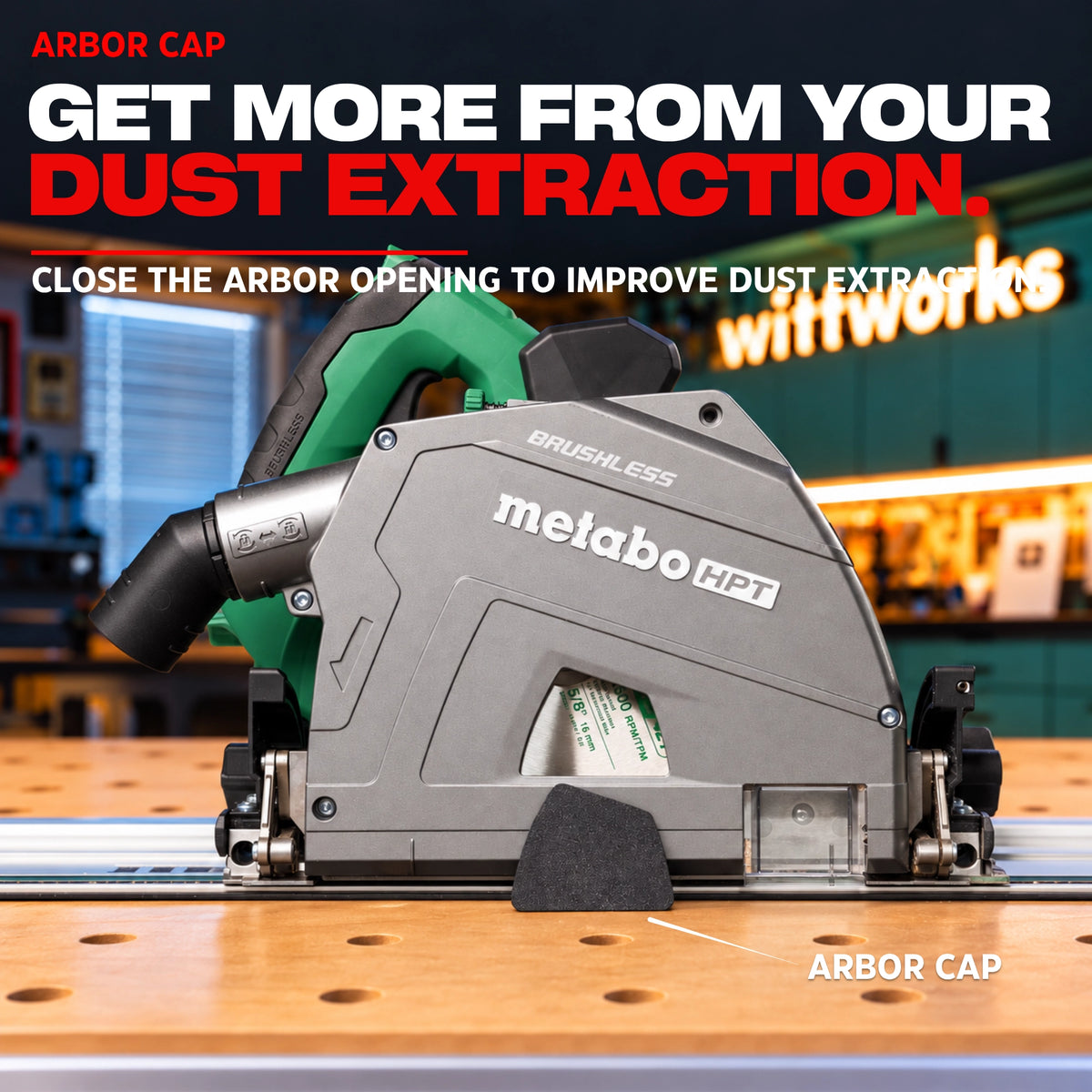Track Saw Dust Cover Compatible with Metabo