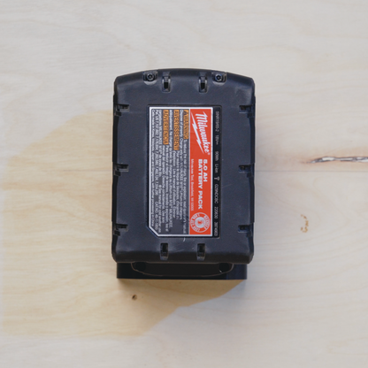 Battery Holder Compatible with Milwaukee 18v Battery
