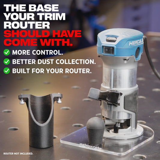 wittPlate Trim Router Base for Hercules