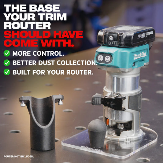 wittPlate Trim Router Base for Makita