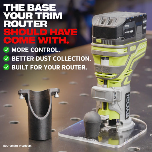 wittPlate Trim Router Base for Ryobi