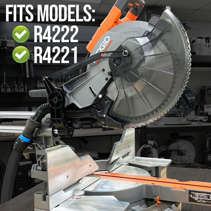 Ridgid 12" Sliding Miter Saw Dust Collection Chute (R4222)