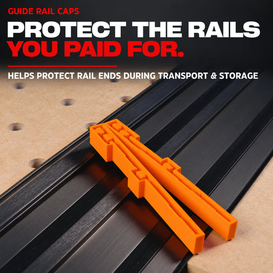 Guide Rail Protection Caps Compatible with Ridgid