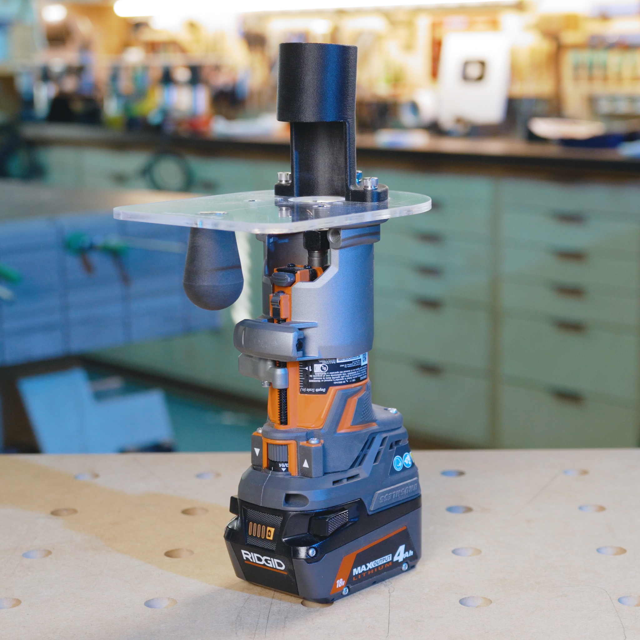 wittPlate for Ridgid: Precision Router Base & Dust Collection wittPlate for Ridgid: Precision Router Base & Dust Collection