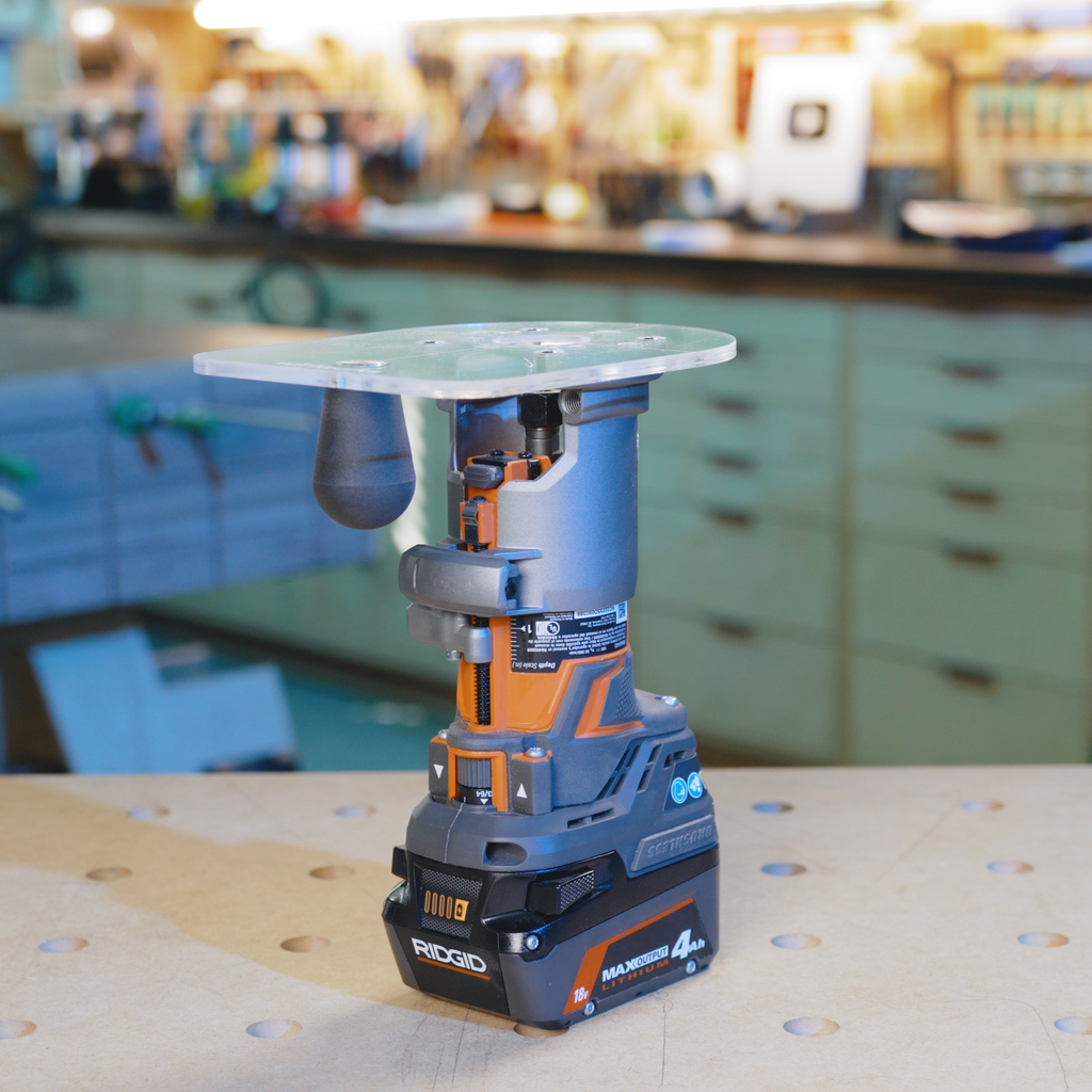 wittPlate for Ridgid: Precision Router Base & Dust Collection | R24012 ...
