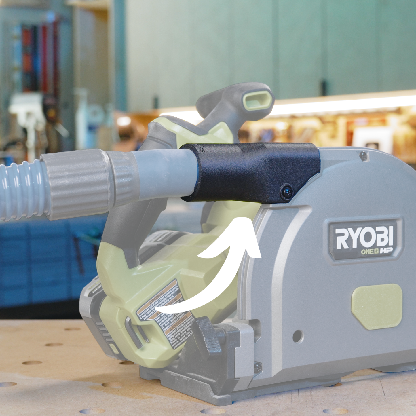 Hose Adaptor for Ryobi Track Saw