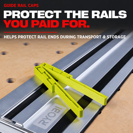 Guide Rail Protection Caps Compatible with Ryobi Track