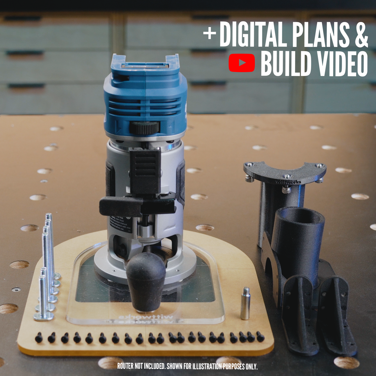 Trim Router Base 1000 Pro