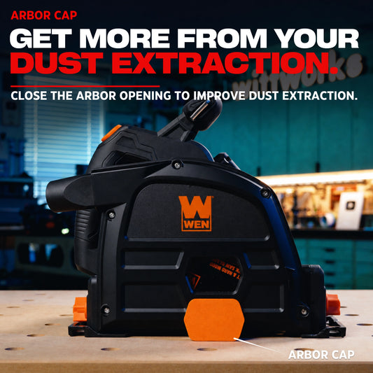 Track Saw Arbor/Blade Opening Dust Cover Compatible with WEN CT1065