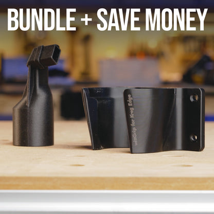 wittGrip for Kreg Edge + Replacement Vacuum Port Bundle