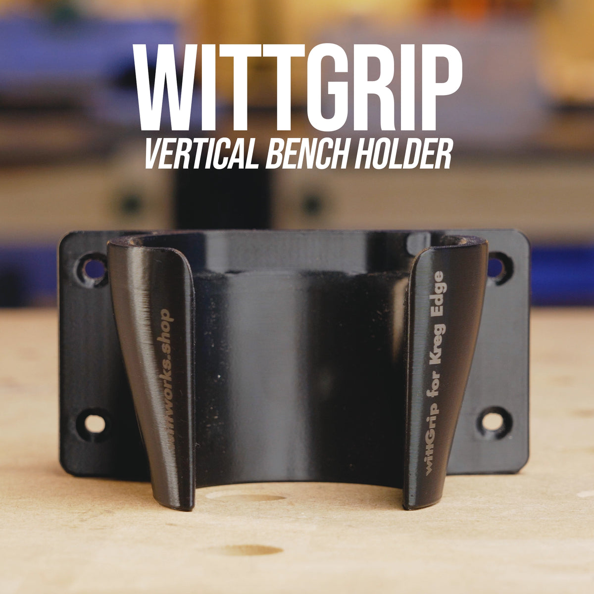 wittGrip for Kreg Edge + Replacement Vacuum Port Bundle