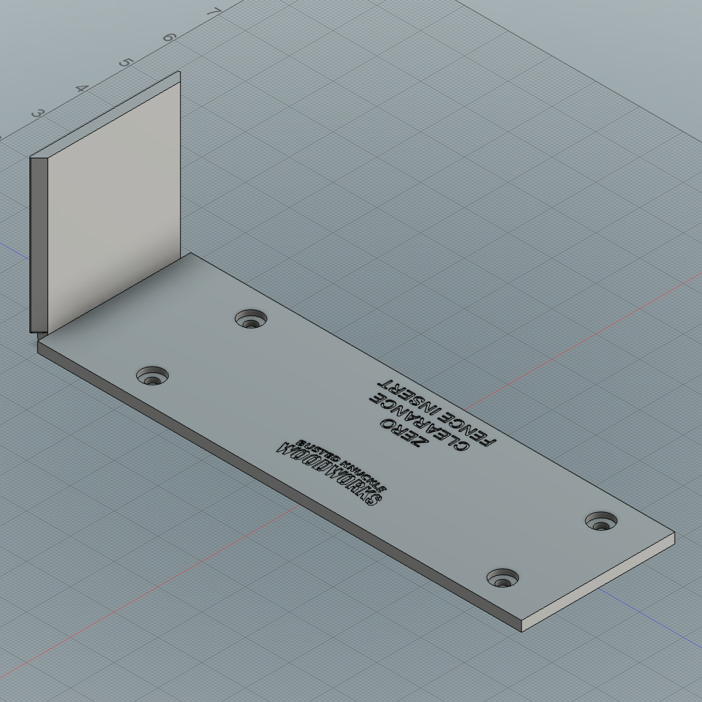 Zero-Clearance Inserts (ZCIs) Long