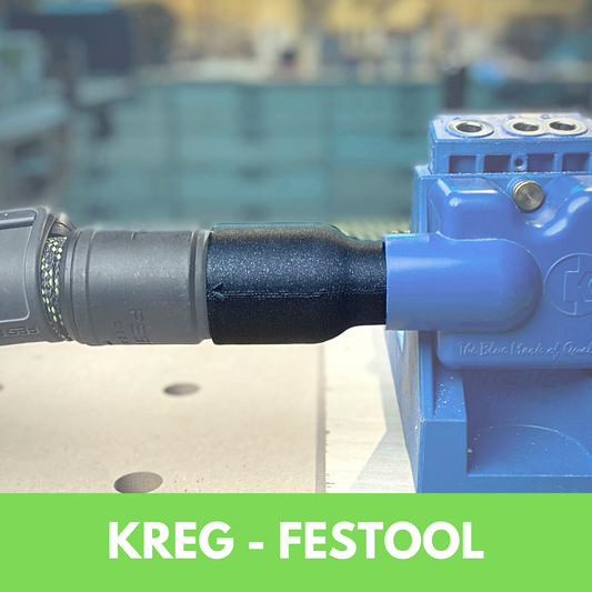 Hose Adaptor Compatible with Kreg/Festool 27mm Hose Connection